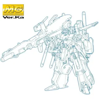 MG 機動戦士ガンダムZZ フルアーマーZZガンダム Ver.Ka 1/100スケール プラスチック製