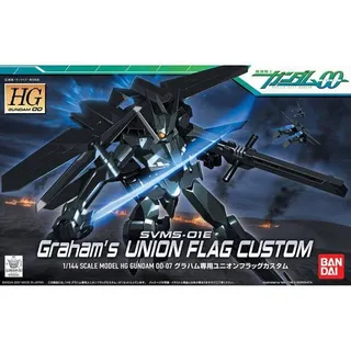 HG 機動戦士ガンダム00 グラハム専用ユニオンフラッグカスタム 1/144スケール