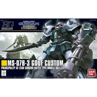 新品 HGUC 1/144 MS-07B3 グフカスタム (機動戦士ガンダム 第08MS小隊)