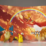 ポケモンプラモコレクション ホウオウ&リザードン&サトシのピカチュウセット