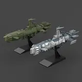 メカコレクション ガイゼンガン兵器群・カラクルム級戦闘艦 2機セット