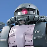MG 1/100 MS-06R ザクII(黒い三連星)