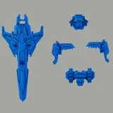 30MM 1/144 長距離狙撃用オプションアーマー