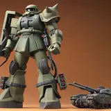 HGUC 1/144 ザク地上戦セット
