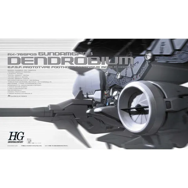 HGUC 1/144 ガンダムGP03 デンドロビウム（5）