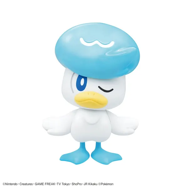 ポケプラ ポケモンプラモコレクション クイック!! 19 クワッスの完成見本（バンダイ公式の商品写真）
